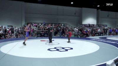 57 kg Cons. Sub-rd Of 64 - Malachi Stratton, George Mason vs Ethan Ackerman, Lake Erie Wrestling Club