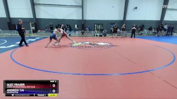 138 lbs 2nd Place Match - Alec Fraser, Askeo International Mat Club vs Andrew Cai, Washington