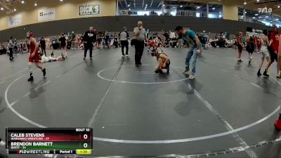 100 lbs Round 4 (6 Team) - Caleb Stevens, Warhawks Wrestling vs Brendon Barnett, Quest