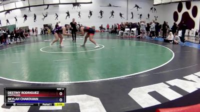 160A Quarterfinal - Skylah Chakouian, Elmira vs Destiny Rodriguez, Unattached