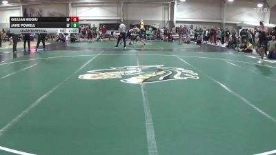285 lbs Quarterfinal - Jake Powell, Tiffin vs Giulian Bodiu, Findlay
