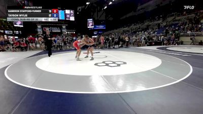 175 lbs Cons. Sub-rd Of 32 - Kameron Stafford-Turner, TN vs Tayson Wylie, UT