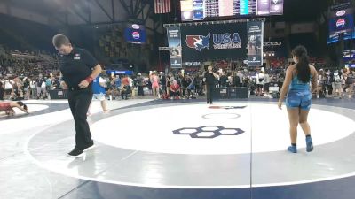 155 lbs Cons. Sub-semis - Eleanor Robertson, Indiana vs Ennis Coakley, Florida