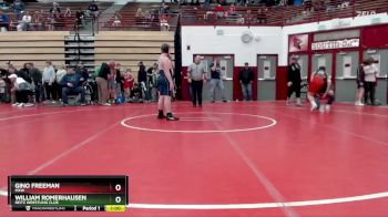 158-170 lbs Round 2 - Gino Freeman, MXW vs William Romerhausen, Reitz Wrestling Club