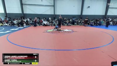 40-44 lbs Round 2 - Harry Cahill, Mat Demon Wrestling Club vs Judah James Launiuvao, Bethel AllStars Wrestling Club