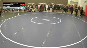 113 lbs Cons. Round 5 - Cole Ruff, Bend vs Layth Bahamadi, Aloha