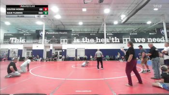 76 lbs Rr Rnd 2 - Colton Hobbs, Kraken Black - K6 vs Julie Fleming, Steel Valley Vixens - K6