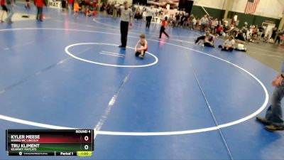 64 lbs Round 4 - Tru Kliment, Kearney Matcats vs Kyler Meese, Hawks WC Lincoln