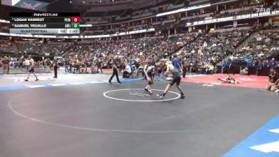 132-3A Quarterfinal - Logan Vannest, Platte Valley vs Samuel Trujillo, Abraham Lincoln