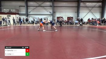 184 lbs Semifinal - Paul Detwiler, Coast Guard vs Kenny Long, Centenary