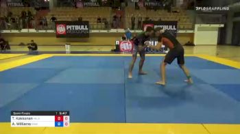 Tuomas Kokkonen vs Ashley Williams 1st ADCC European, Middle East & African Trial 2021