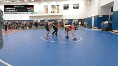 132 lbs Prelim - Logan Price, Lake Highland Preparatory School vs Luca Schinelli, Grassfield