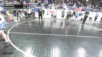 105 lbs Rr Rnd 4 - Kohen Martin, Catoosa Youth Wrestling vs Weston Gilroy, Mojo Grappling Academy