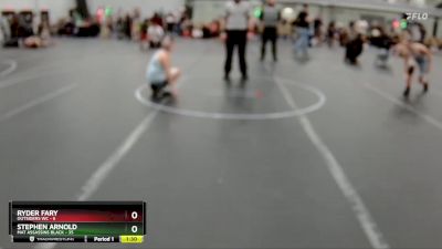 105 lbs Semis (4 Team) - Ryder Fary, Outsiders WC vs Stephen Arnold, Mat Assassins Black