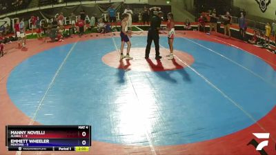 92 lbs Round 1 (8 Team) - Manny Novelli, Alaska 1 vs Emmett Wheeler, Montana