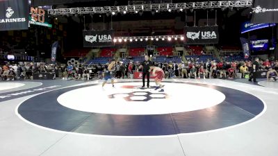 132 lbs Champ. Rd Of 128 - Nicholas DiFrancescantonio, NJ vs Peyton Hernandez, WA