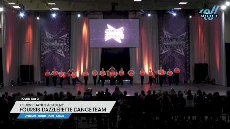 Foursis Dance Academy - Foursis Dazzlerette Dance Team [2023 Youth - Pom - Large Day 3] 2023 JAMfest Dance Super Nationals