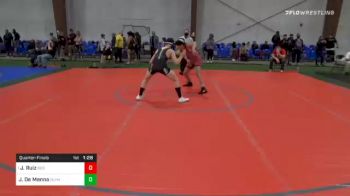 136 lbs Quarterfinal - Joseph Ruiz, Red Nose vs Jack De Menna, Olympic
