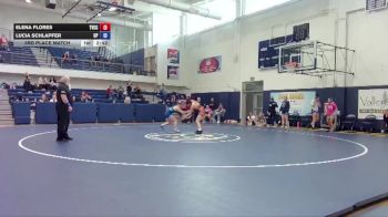 131 lbs 3rd Place Match - Lucia Schlapfer, University Of Providence vs Elena Flores, Treasure Valley CC