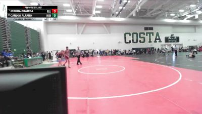 120 lbs Champ. Round 2 - Joshua Grajeda, Bell Gardens vs Carlos Alfaro, Sonora