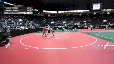 176 lbs Cons. Round 2 - Maddox Moran, Unattached vs Jamari Watson, BAT2
