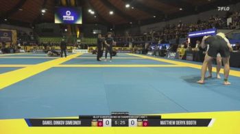 Daniel Dinkov Simeonov vs Matthew Deryk Booth 2026 IBJJF European NoGi