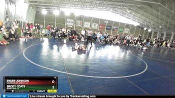 63 lbs Round 1 (4 Team) - Brody Coats, Bear Cave vs Ryker Johnson, Warriors Of Christ