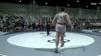 130 kg Champ. Rd Of 16 - James Hustoles, NMU-National Training Center vs Connor Shinn, 505 Wrestling Club