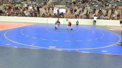 68 lbs Consi Of 4 - Wyatt Edwards, Backyard Brawlers Wrestling Club vs Beckett Huckeba, South Forsyth WAR Wrestling Club