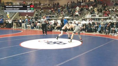 6A 120 lbs Cons. Semi - Maddox Hulsey, Central vs Michael Robertson, Bentonville West