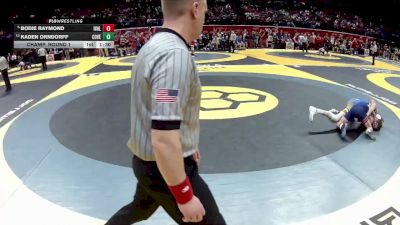 D2-106 lbs Champ. Round 1 - Bodie Raymond, Indian Valley vs Kaden Orndorff, Coventry