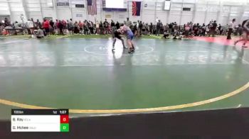 100 lbs Rr Rnd 1 - Bronson Ray, Atlas vs Donovan Mckee, Gold Rush