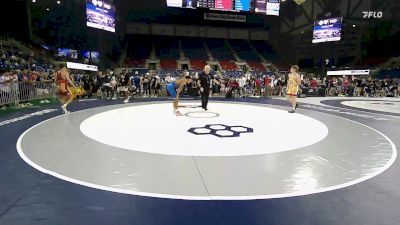 157 lbs Champ. Rd Of 16 - Reagan Milheim, PA vs Dimitri Kizer, OK