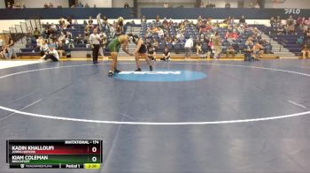 174 lbs Cons. Round 5 - Kadin Khalloufi, Johns Hopkins vs Kiam Coleman, Brockport