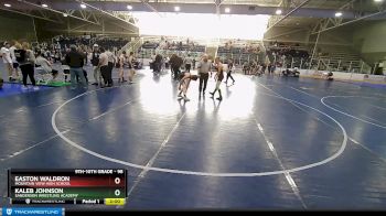 98 lbs Round 5 - Kaleb Johnson, Sanderson Wrestling Academy vs Easton Waldron, Mountain View High School