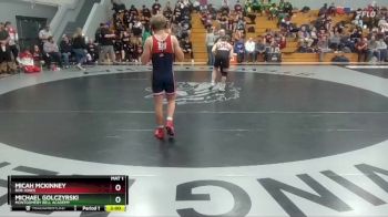 138 lbs Champ. Round 2 - Micah McKinney, Bob Jones vs Michael Golczyrski, Montgomery Bell Academy