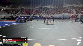 D4-157 lbs Cons. Round 2 - Kaleb Gomez, Bagdad HS vs Damien Rodriguez, Wickenburg