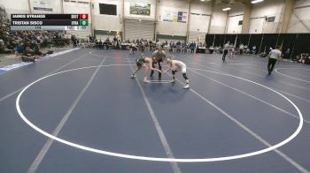 144 lbs Semis & 1st Wrestleback (8 Team) - James Strange, Omaha Skutt Catholic vs Tristan Sisco, Syracuse
