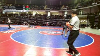 150-2A Cons. Semi - King Campbell, Hart County vs Kanen Mitchell, Ringgold
