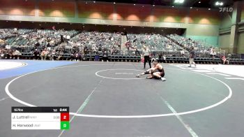 157 lbs Round Of 64 - Jayden Luttrell, Western Wyoming vs Hunter Harwood, UNATT-Southen Oregon