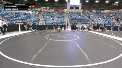 125 lbs Cons. Round 4 - Hayden Wright, Oklahoma City vs Izayah Chavez, Unattached