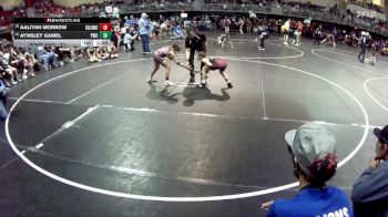 73 lbs Cons. Round 2 - Aaliyah Morrow, Grand Island Legacy Girls Wrestling Club vs Aynsley Gamel, Pride Wrestling Club