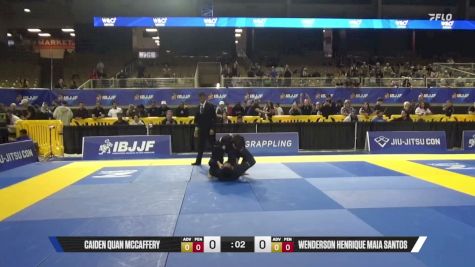 Wenderson Henrique Maia Santos vs Caiden Quan McCaffery 2026 Pan Jiu Jitsu IBJJF Championship