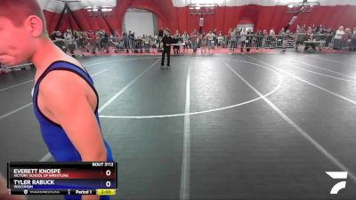 130 lbs Quarterfinal - Everett Knospe, Victory School Of Wrestling vs Tyler Rabuck, Wisconsin