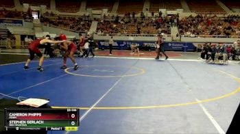 D1-144 lbs Cons. Round 2 - Stephen Gerlach, Red Mountain vs Cameron Phipps, Perry