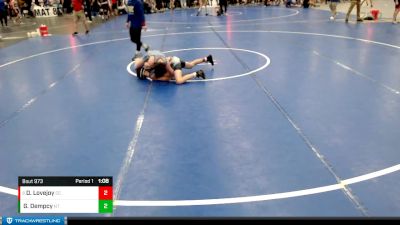 108-116 lbs Cons. Round 3 - Dalton Lovejoy, Central City vs Grady Dempcy, Nebraska Titans