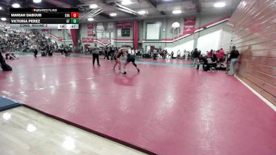 170 lbs Cons. Round 2 - Victoria Perez, Grand Terrance vs Mariah Daboub, Chaffey