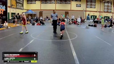 80 lbs Round 4 (10 Team) - Luke Pipito, Diddy Elite vs Nate Patterson, Virginia Patriots