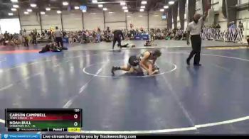 120 lbs Round 1 (6 Team) - Noah Bull, Sanderson W.A. vs Carson Campbell, Terps Xtreme