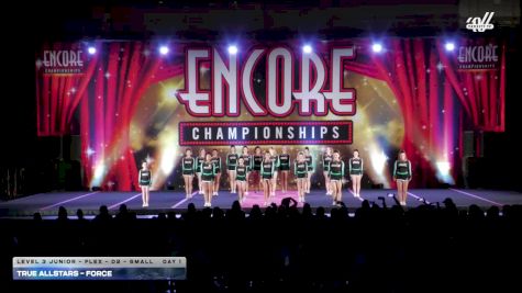 True Allstars - Force [2025 L3 Junior - Flex - D2 - Small DAY 1] 2025 Encore Philly Showdown